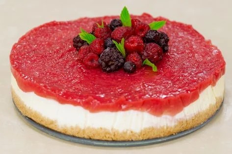 Orman Meyveli Cheesecake