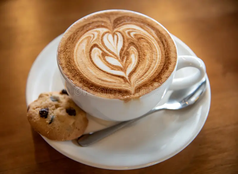Cookies Coffee Latte